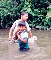 Bribri Indigenous Indians in Panama